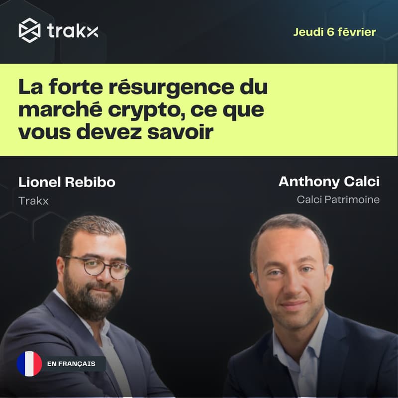Cover Image for Webinaire Trakx - CGP (6 février) : la forte résurgence du marché crypto, ce que vous devez savoir