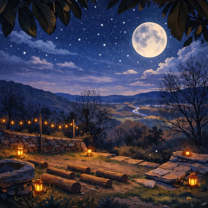 Cover Image for Ambient Night a Calcinera