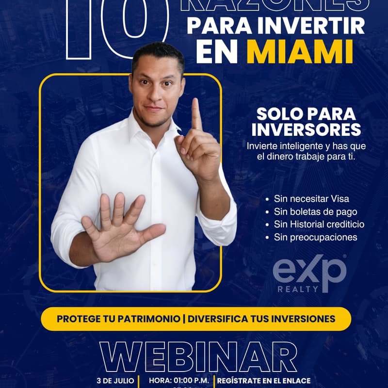 Foto de portada de 10 RAZONES PARA INVERTIR EN MIAMI