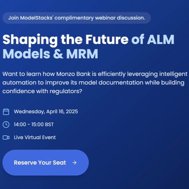 Cover Image for Shaping the Future of ALM Models & MRM