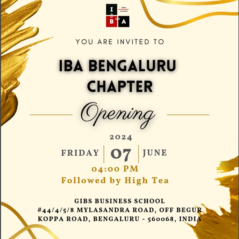 Cover Image for India Blockchain Alliance - Bengaluru