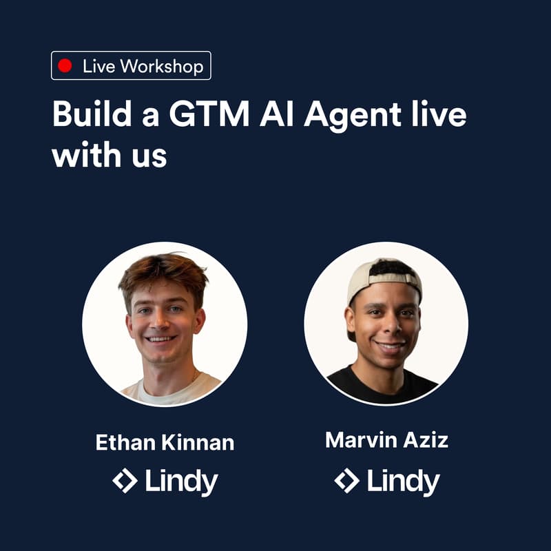 Cover Image for Build a GTM AI Agent live with us