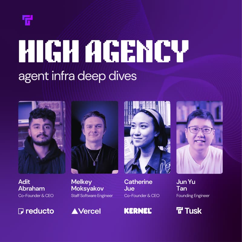 Cover Image for High Agency: Agent Infra Deep Dives
