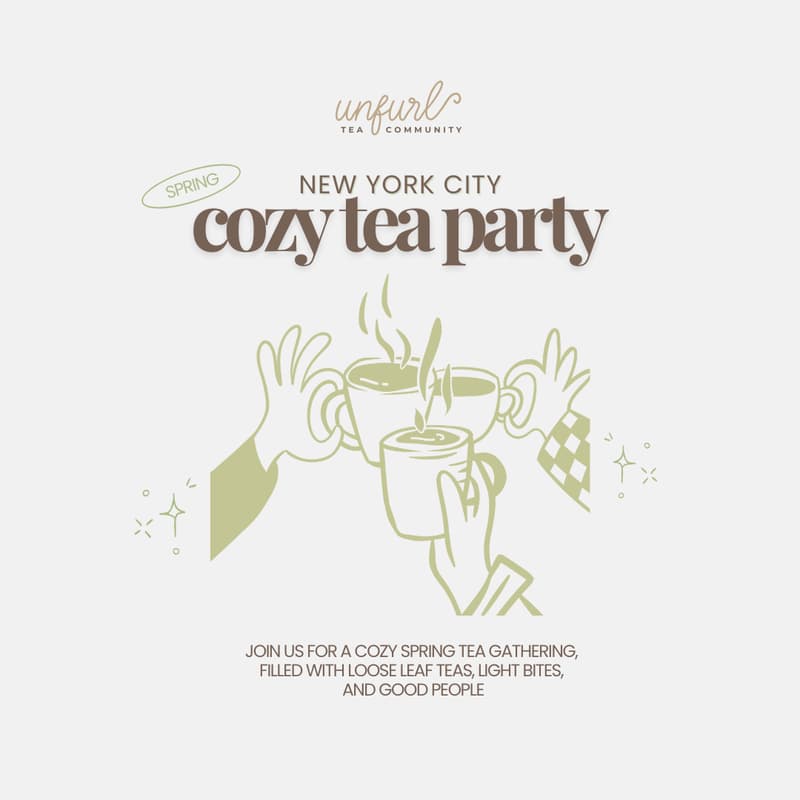 Cover Image for NYC cozy spring tea party 🍵🌷