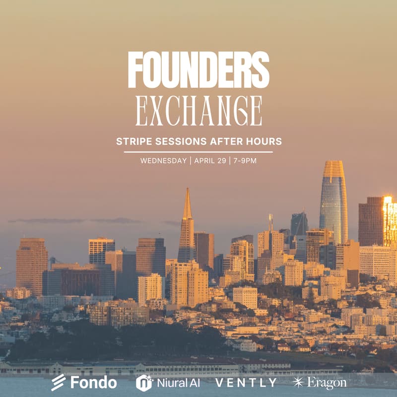 Cover Image for Founders Exchange: Stripe Sessions After Hours