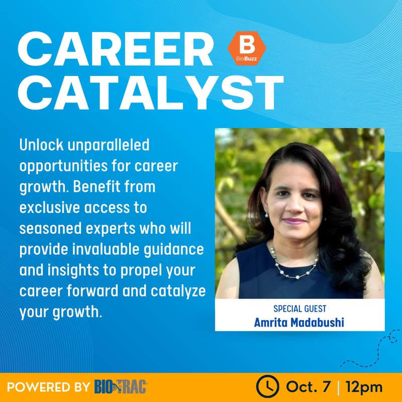Cover Image for Career Catalyst with Amrita Madabushi