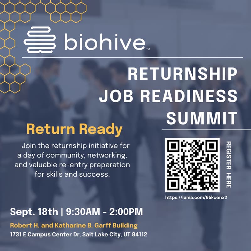 Cover Image for BioHive Returnship Community Summit: Skills for Success
