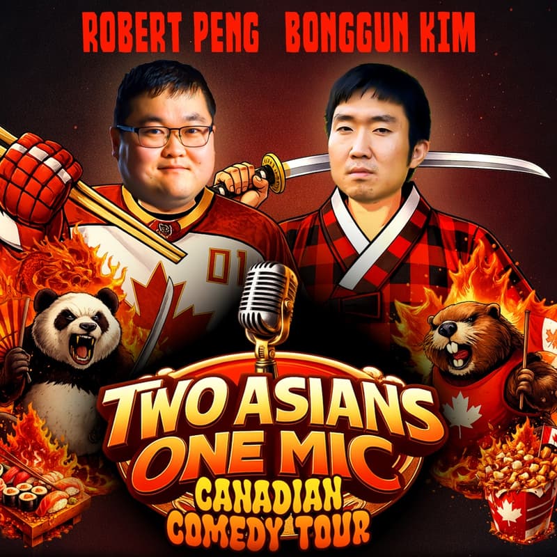 Cover Image for Two Asian One Mic Comedy Tour