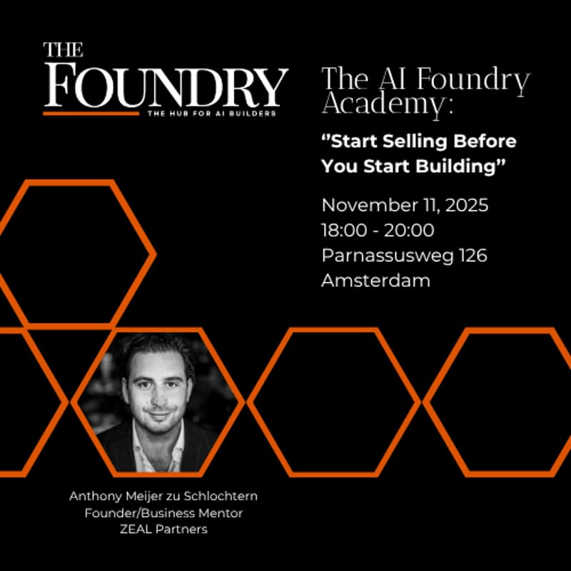 Cover Image for The AI Foundry Academy: “Start Selling Before You Start Building”