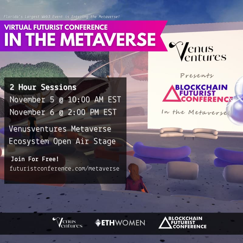 Cover Image for Virtual Futurist Conference in the Metaverse