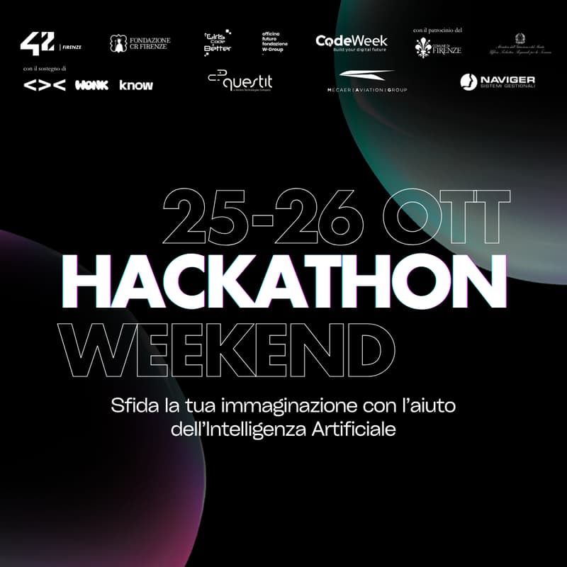 Cover Image for Hackathon Weekend – Intelligenza Artificiale