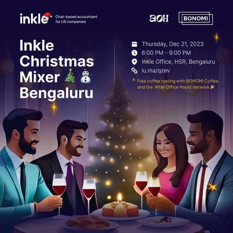 Cover Image for Inkle Christmas Mixer - Bangalore