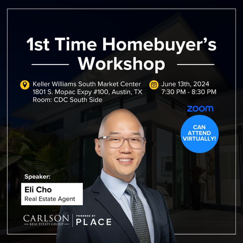 Cover Image for 1st Time Homebuyer's Workshop