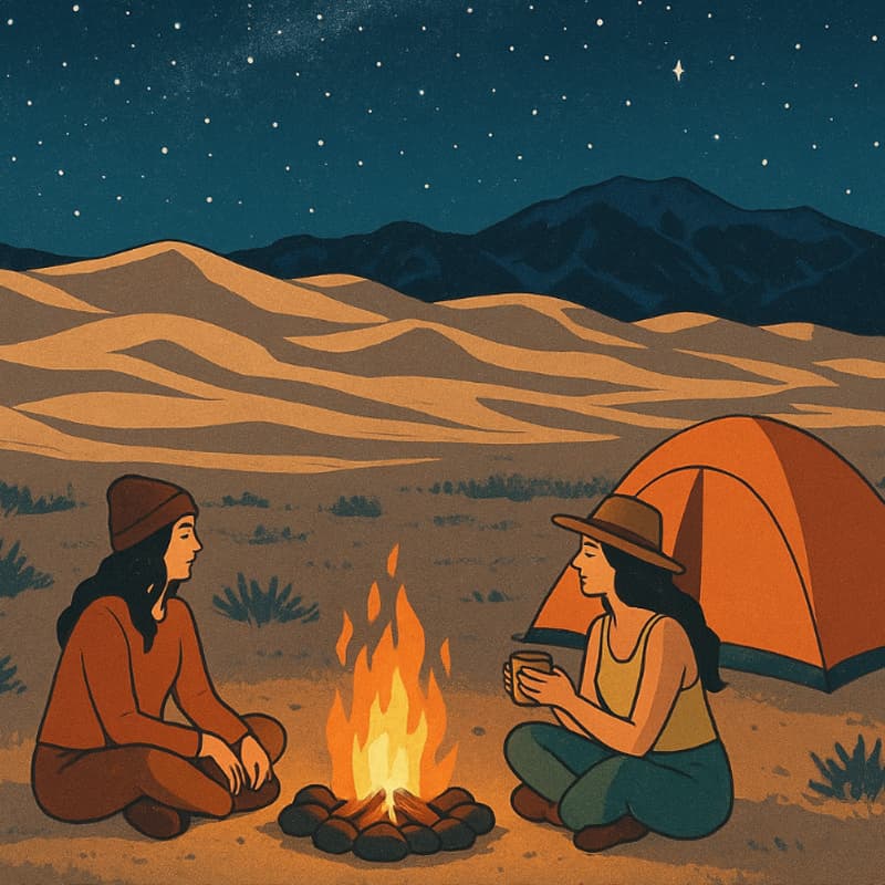 Cover Image for Backpacking at Great Sand Dunes NP