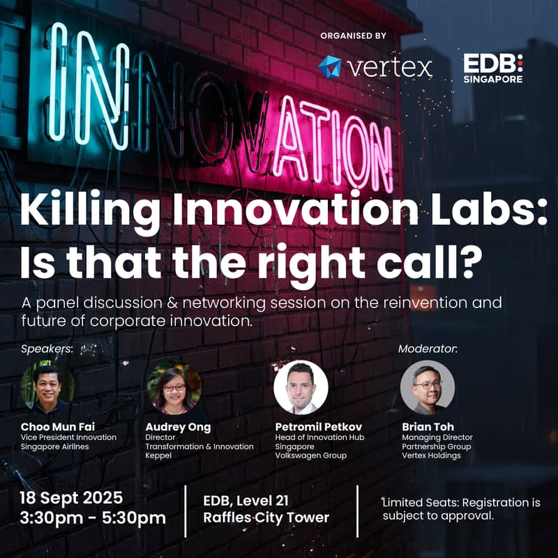 Cover Image for Killing Innovation Labs: Is That the Right Call? Panel Discussion + Networking