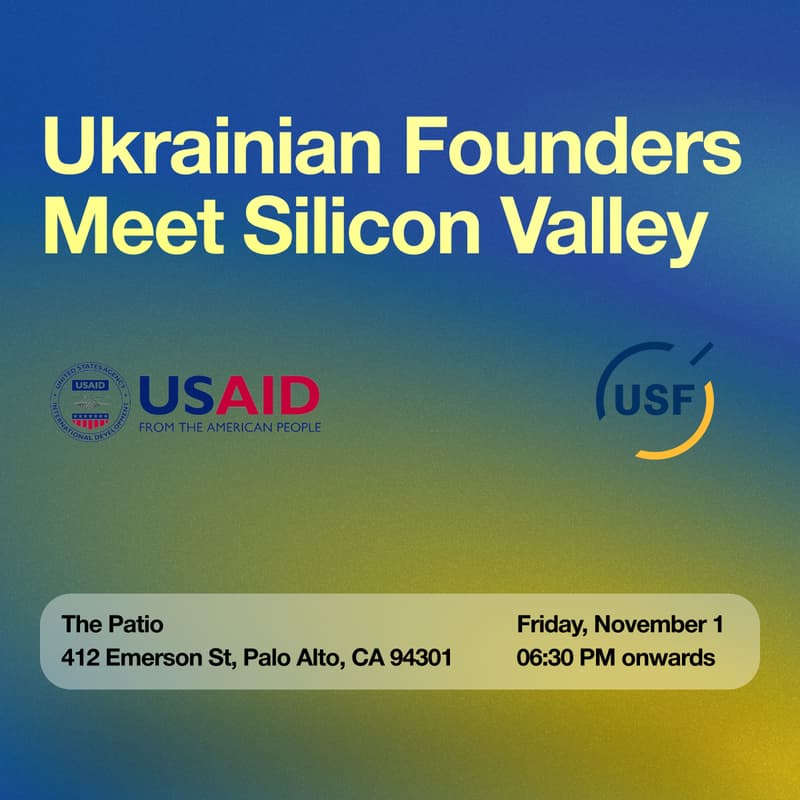 Cover Image for Ukrainian Founders Meet Silicon Valley 🇺🇦 🇺🇸