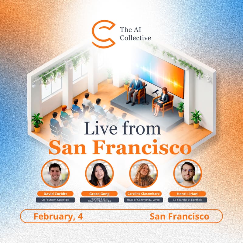 Cover Image for 🧠 The AI Collective San Francisco | Collective Intelligence: Live from San Francisco