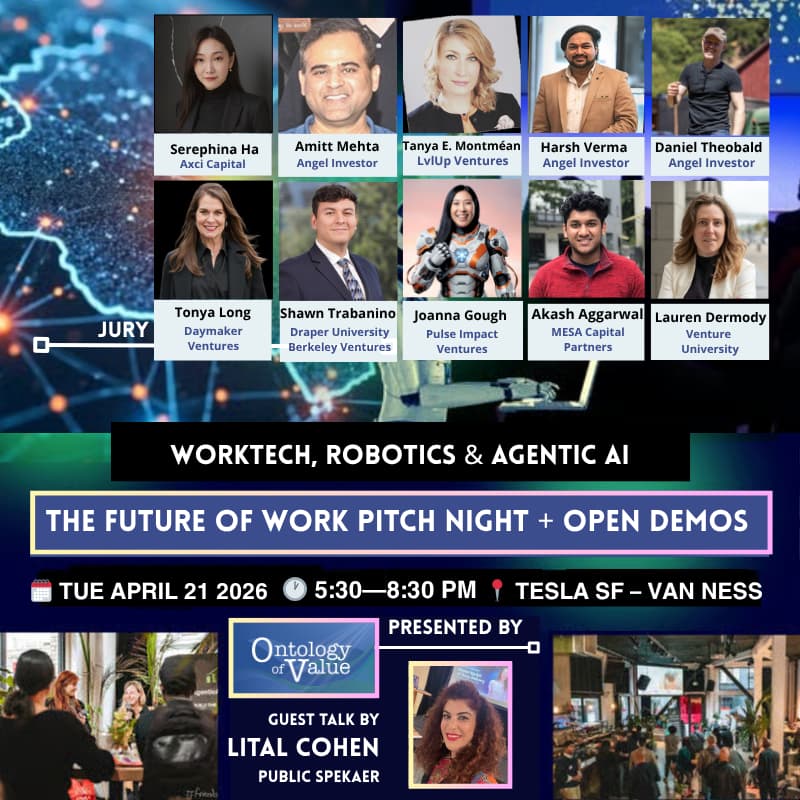 Cover Image for The Future of Work Pitch Night + Open Demos: Worktech, Robotics & Agentic AI