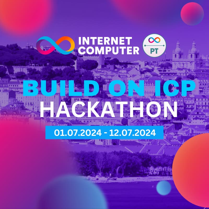 Cover Image for 'BUILD ON ICP' HACKATHON