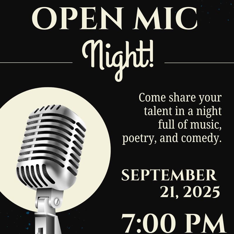 Cover Image for Open Mic Night