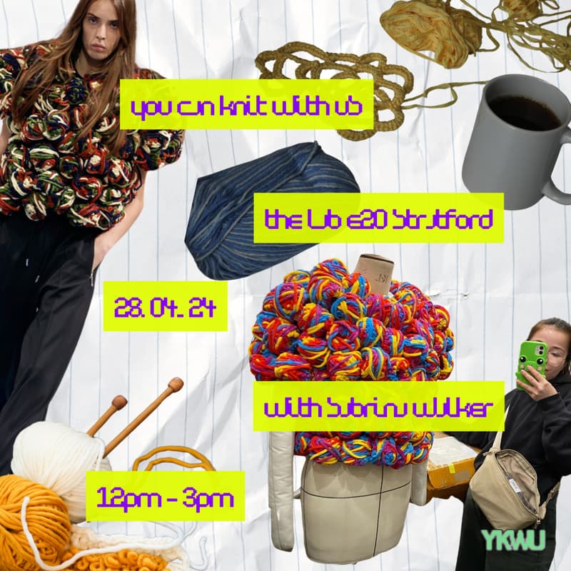 Cover Image for YKWU (You can Knit With Us) with Sabrina Walker