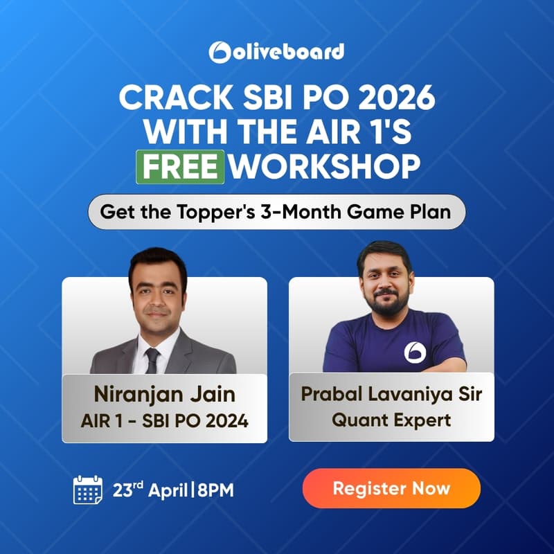 Cover Image for Crack SBI PO 2026 with the AIR 1's Free Workshop