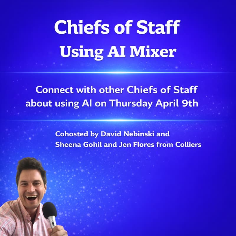 Cover Image for Chiefs of Staff Using AI Mixer (Thur Apr 9)
