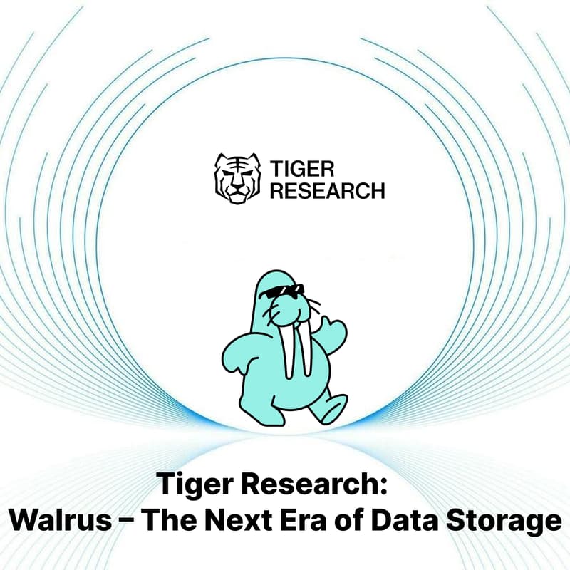 Cover Image for Sui x Tiger Research: Walrus – The Next Era of Data Storage