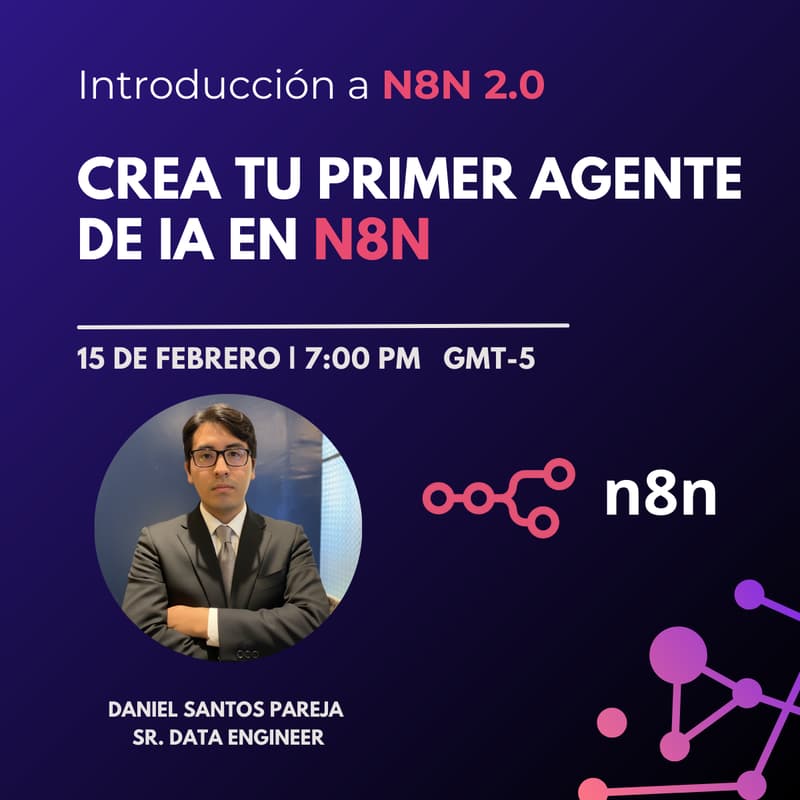 Cover Image for N8N desde cero: Lo nuevo y tu primer agente