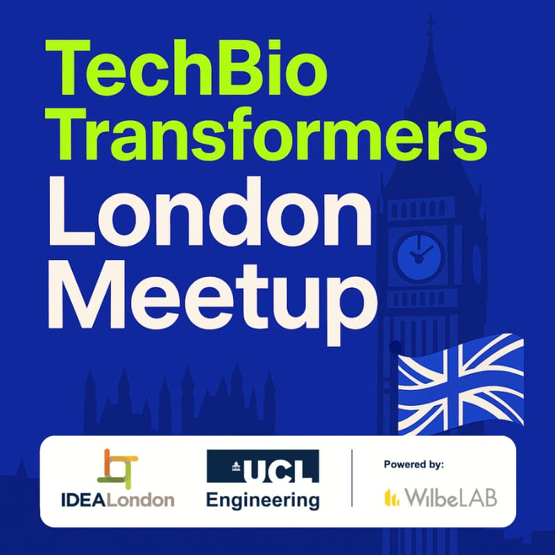 Cover Image for TechBio London Meetup @ IDEALondon