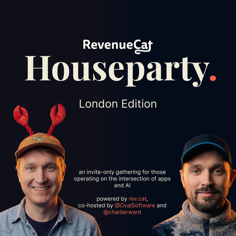 Cover Image for RevenueCat Houseparty. #2: London