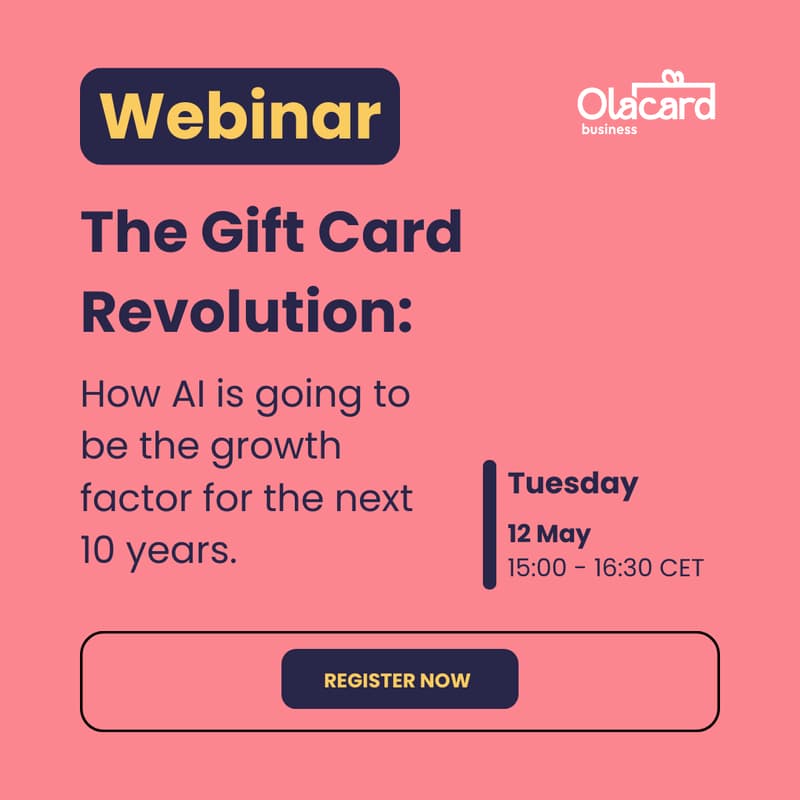 Cover Image for The Gift Card Revolution: How AI is going to be the growth factor for the next 10 years.