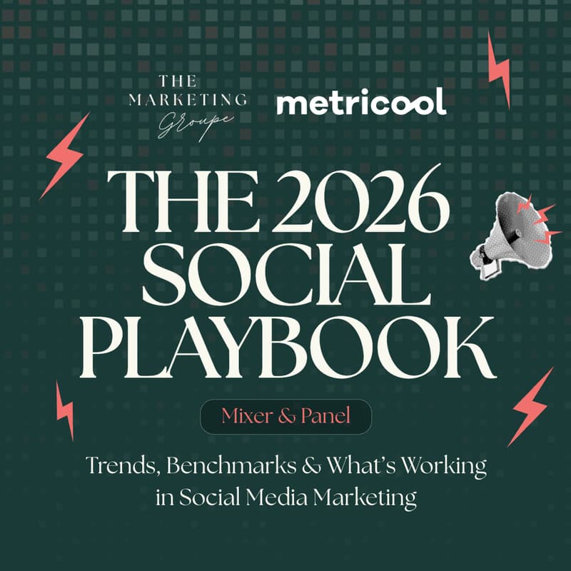 Cover Image for The 2026 Social Playbook | Mixer & Panel By The Marketing Groupe x Metricool