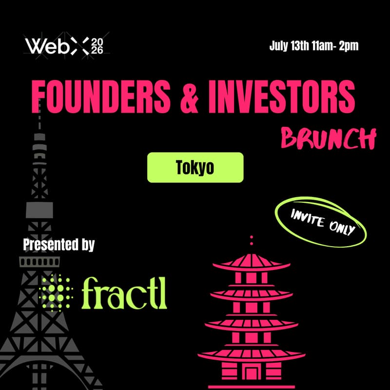 Cover Image for WebX Tokyo Founders & Investors Brunch ✨ (invite only)