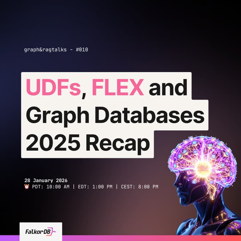 Cover Image for UDFs, FLEX and Graph Database 2025 Recap