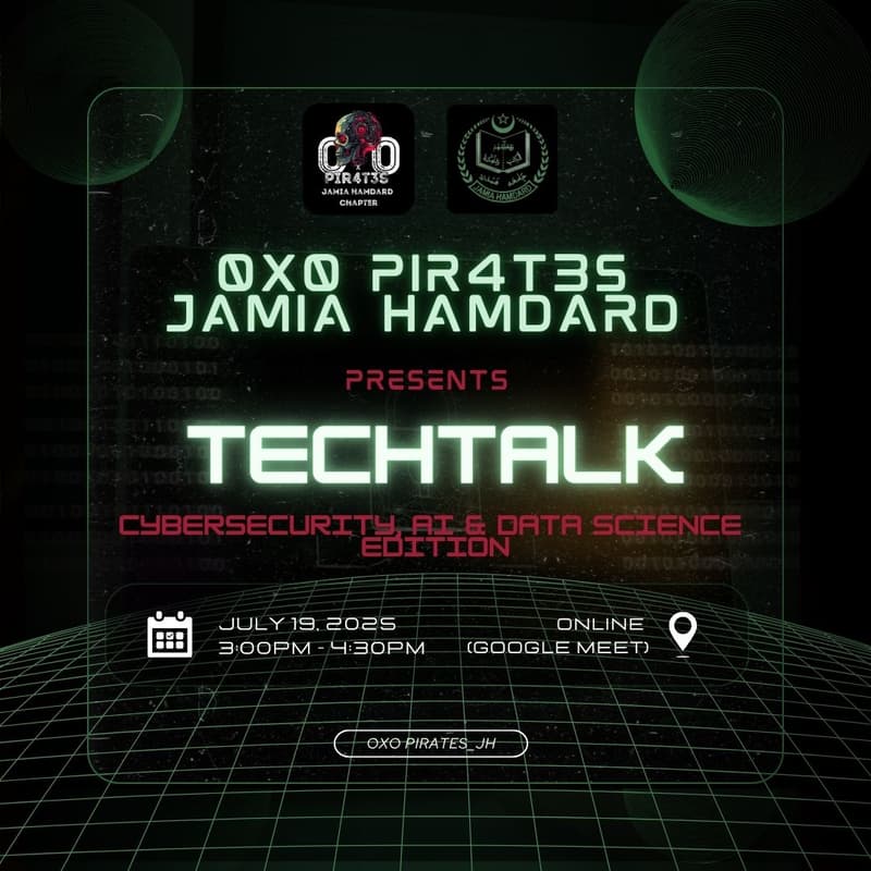 Cover Image for TechTalk - AI, Data Science & Cyber Security Edition
