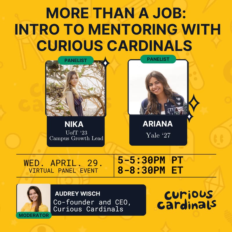 Cover Image for More Than a Job: Intro to Mentoring with Curious Cardinals