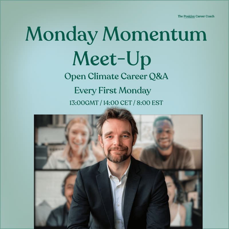 Cover Image for Monday Momentum Meet-Up — Open Climate Career Q&A