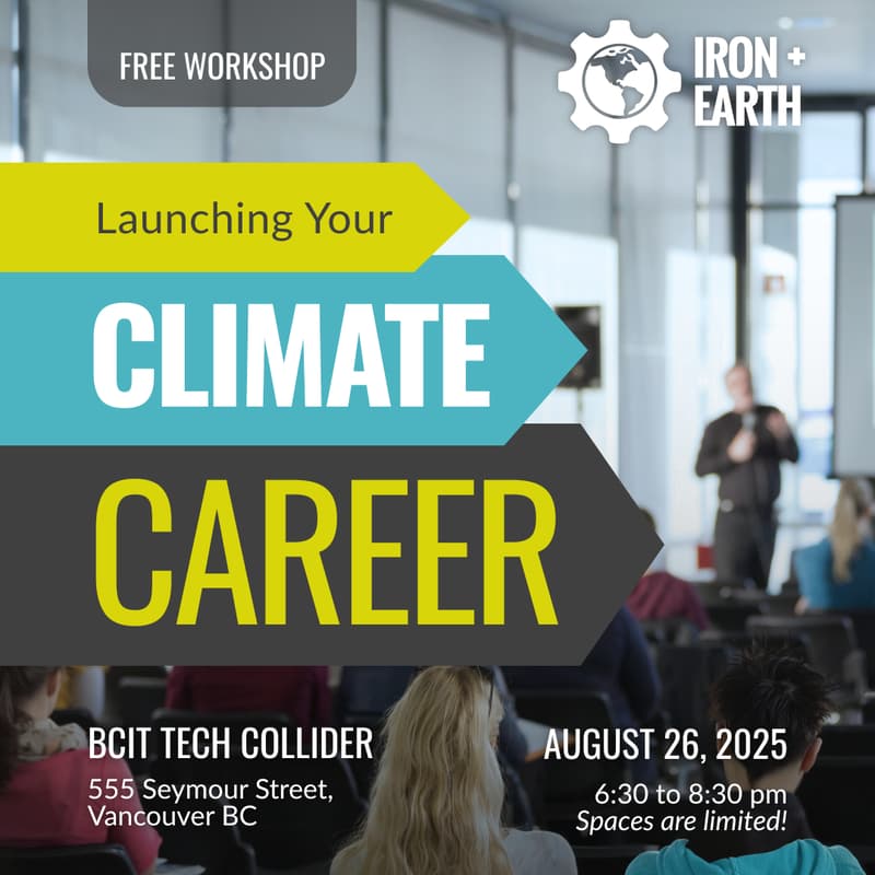 Cover Image for Launching Your Climate Career