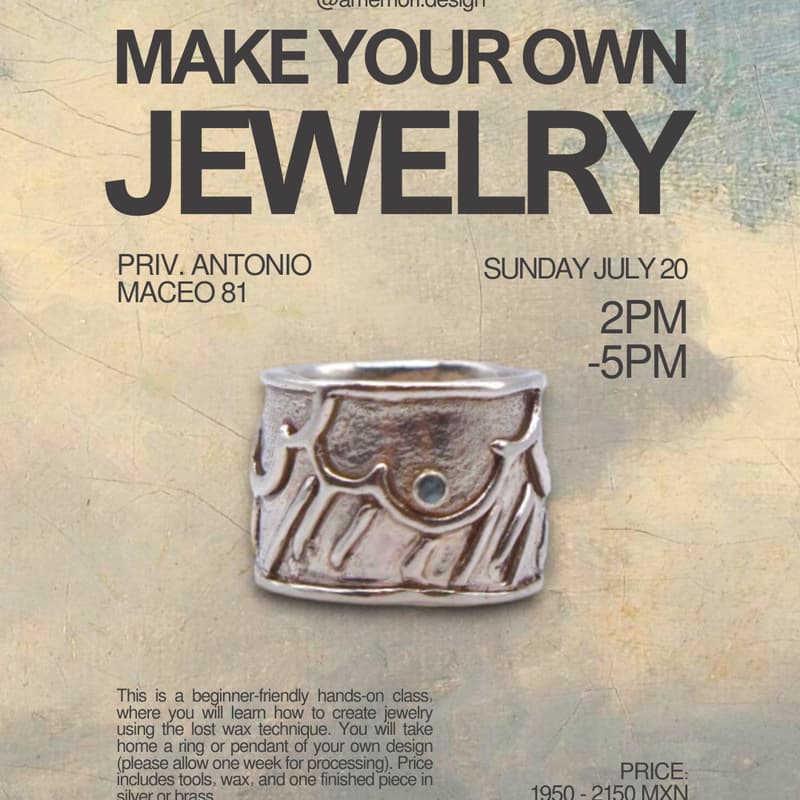 Cover Image for 🌸amemori🌸 jewelry workshop #3