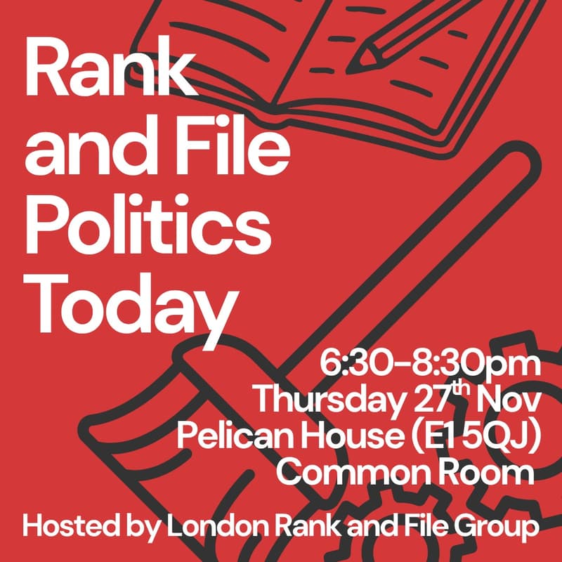 Cover Image for Rank and File Politics Today