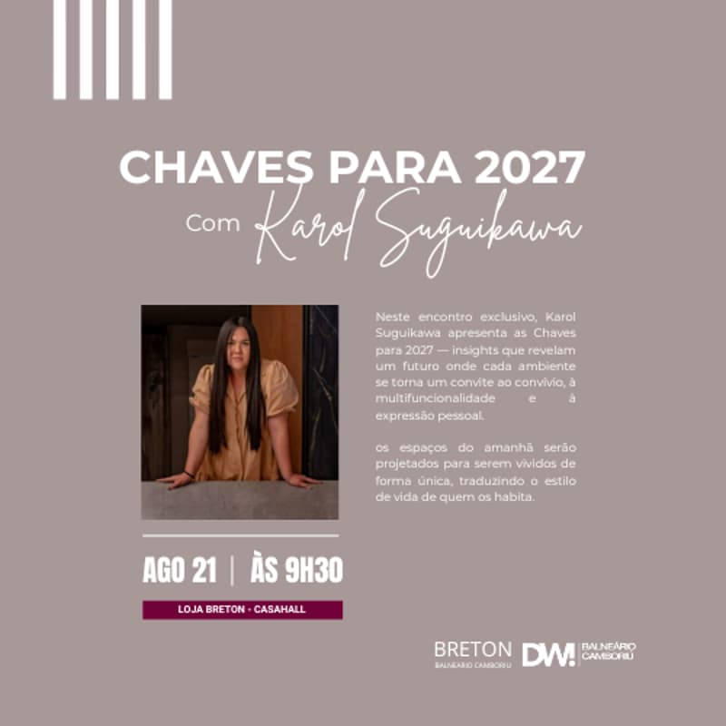 Cover Image for Chaves para 2027 - Com Karol Suguikawa