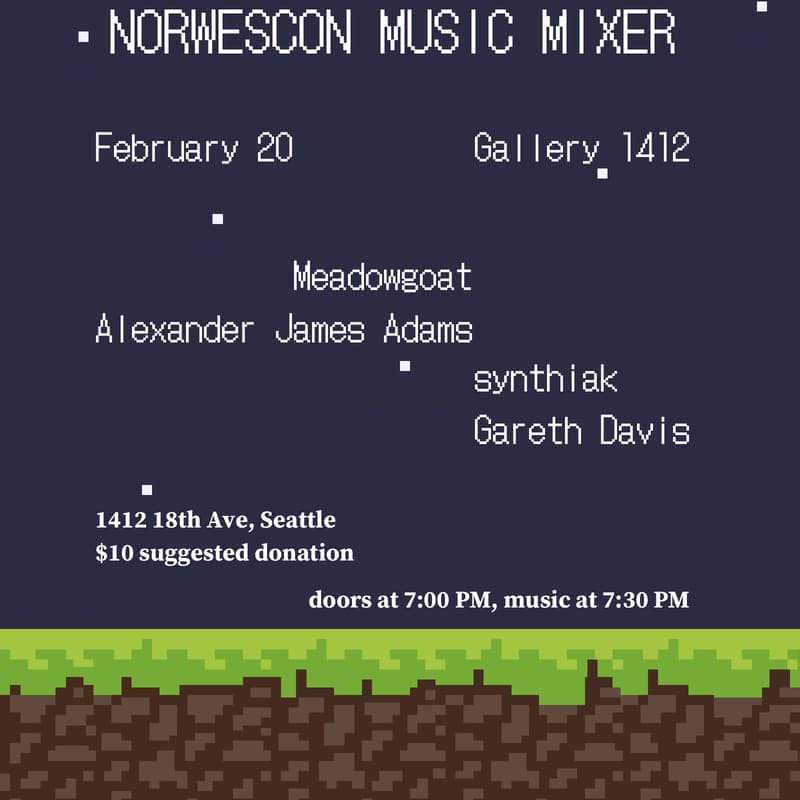 Cover Image for Meadowgoat / Alexander James Adams / synthiak / Gareth Davis