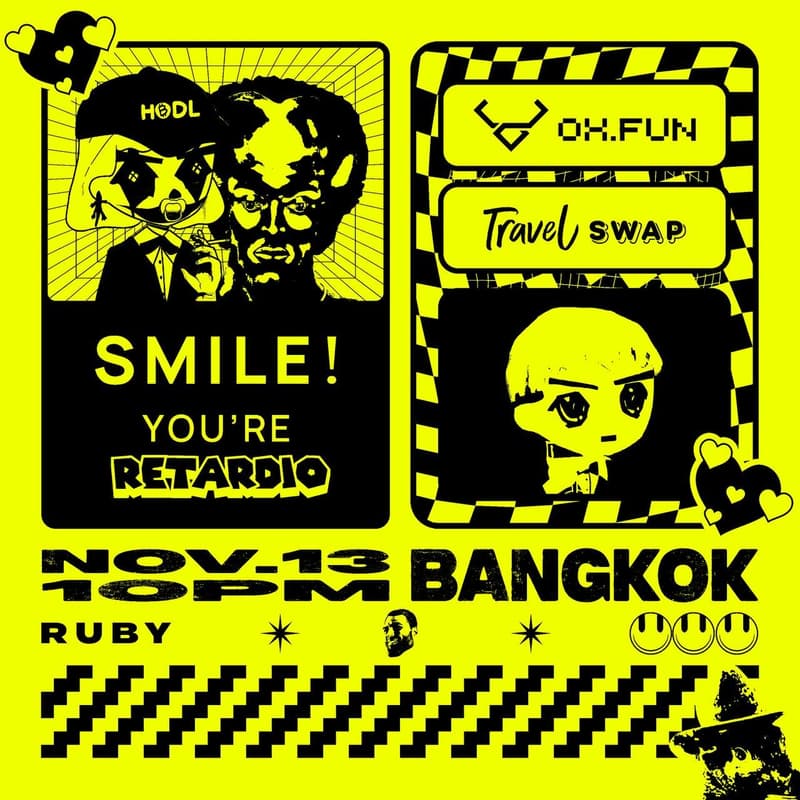 Cover Image for SMILE! Degen Rave Bangkok