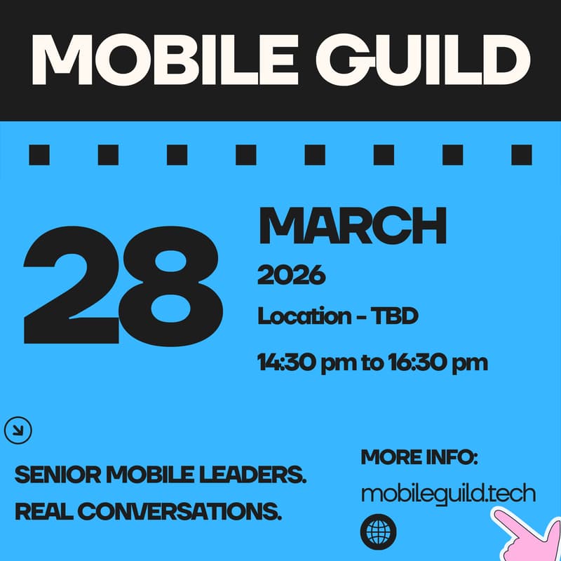 Cover Image for MobileGuild UAE - Off the Record