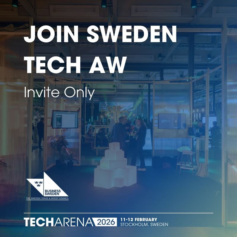 Cover Image for JOIN SWEDEN TECH AFTERWORK