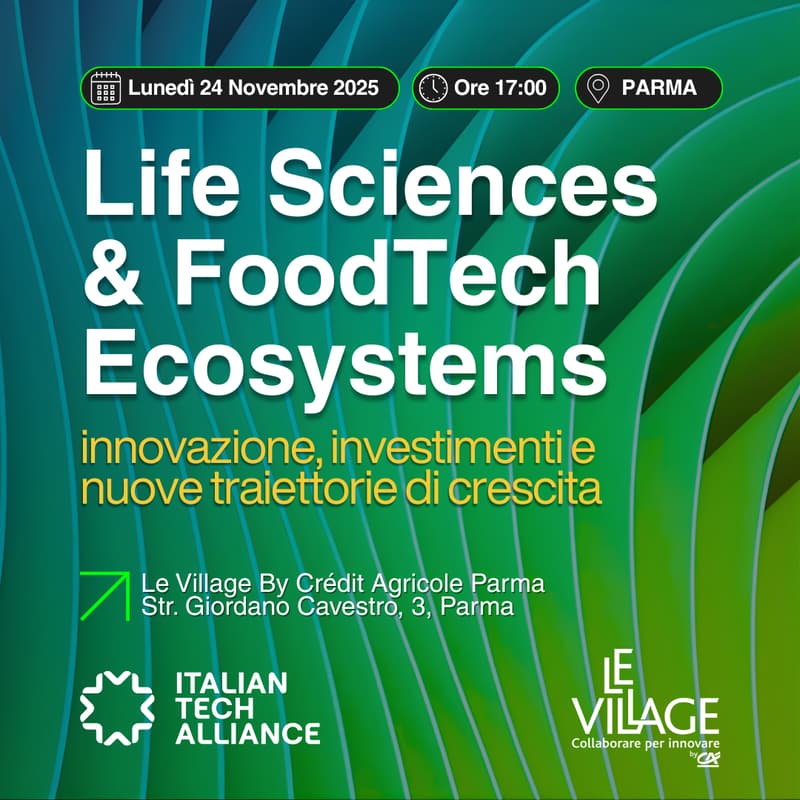 Cover Image for Life Sciences & FoodTech Ecosystems:  innovazione, investimenti e nuove traiettorie di crescita