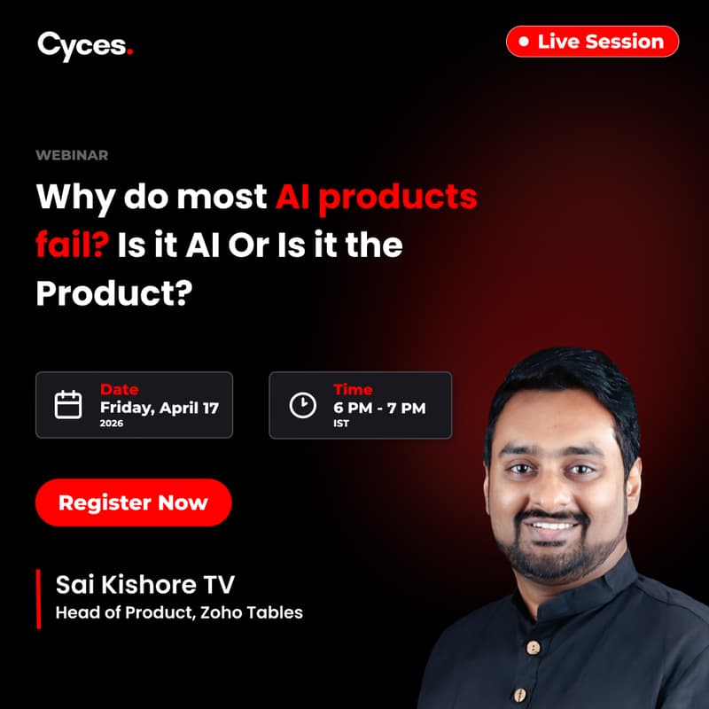 Cover Image for Why Most of the AI Products Fail - Is it AI or Is it Product ?