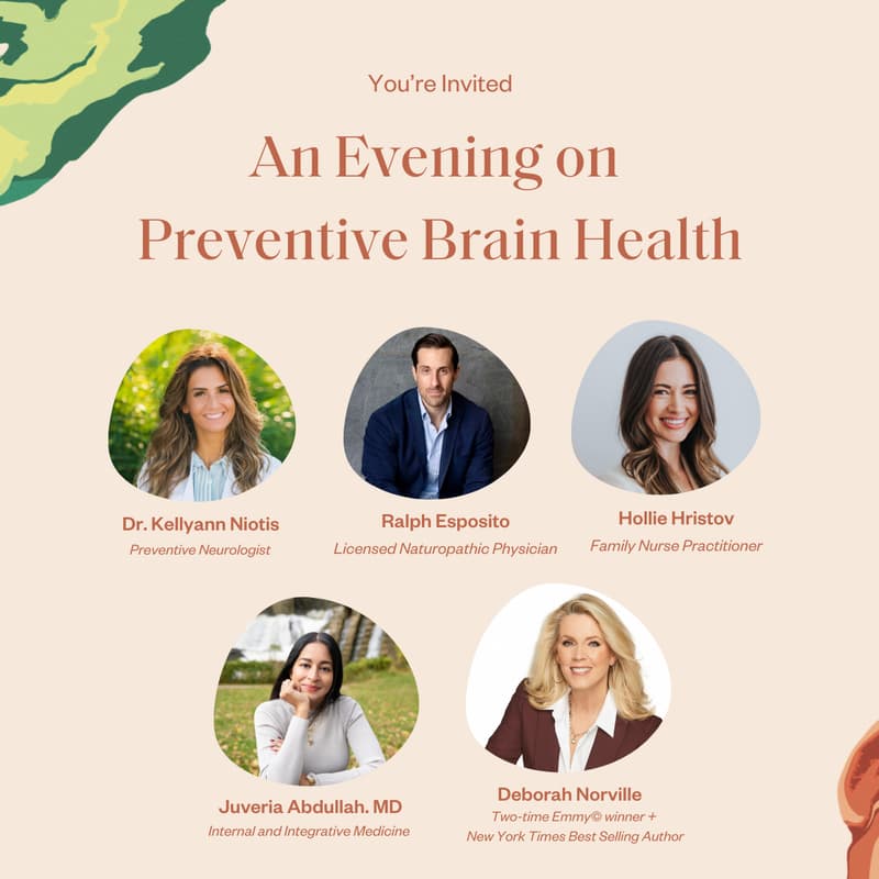 Cover Image for Join Michelle Larivee and Penny Ashford for an Empowering Brain Health Conversation Hosted by WTHN | Moderated by Deborah Norville
