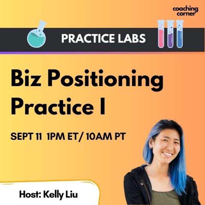 Cover Image for [Practice Labs] Biz Positioning Practice I